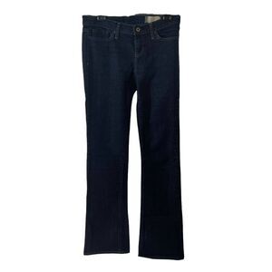 GAP Stretch Bootcut Jeans Womens Size 2L 2 Long Dark Wash Denim Low Rise Classic